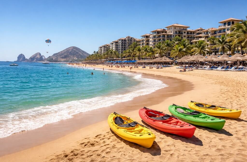 Medano Beach, Los Cabos: Chairs, Watersports & Spending Less